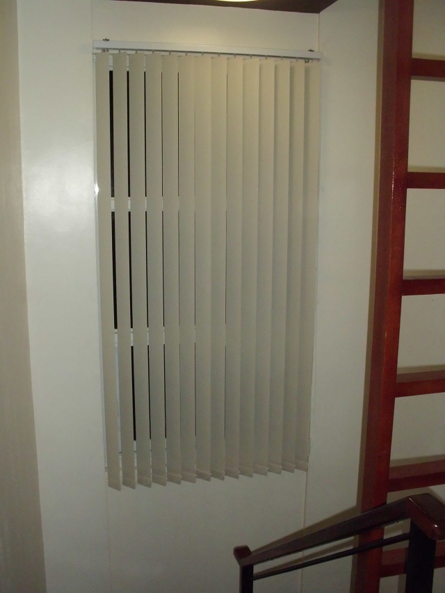 Installation of Fabric Vertical Blinds in Bulacan, Philippines